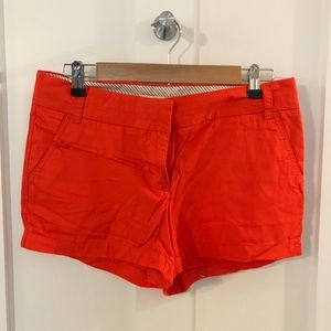 J. Crew Factory 3.5 inch chino shorts.